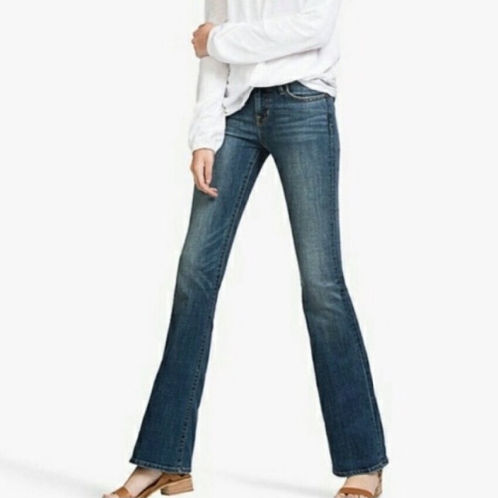 LUCKY Dungarees Midrise Flare Jeans NWOT sz 2/26